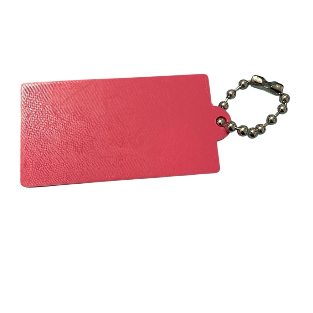 Mega Pink Tag Keychain - Picture 2 of 2